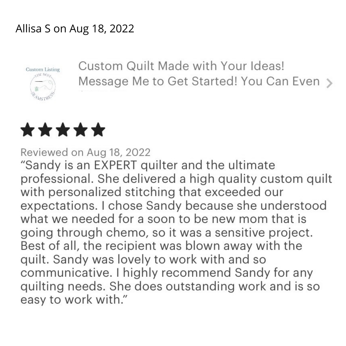 Custom Listing for Paul to Create a Personalized Quilt with Your Ideas. Quilt Maker