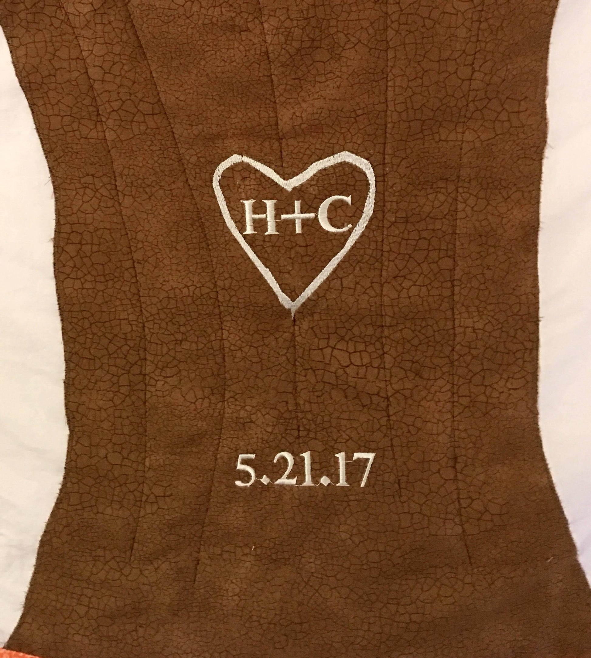 Additional Custom Embroidery Or Monogram to Personalize Quilt - The Best Seamstress