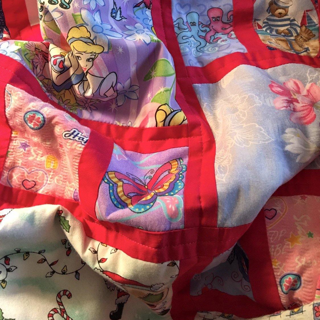 Custom Memory Quilt Using Their Clothing a Sympathy Gift for Mother - The Best Seamstress