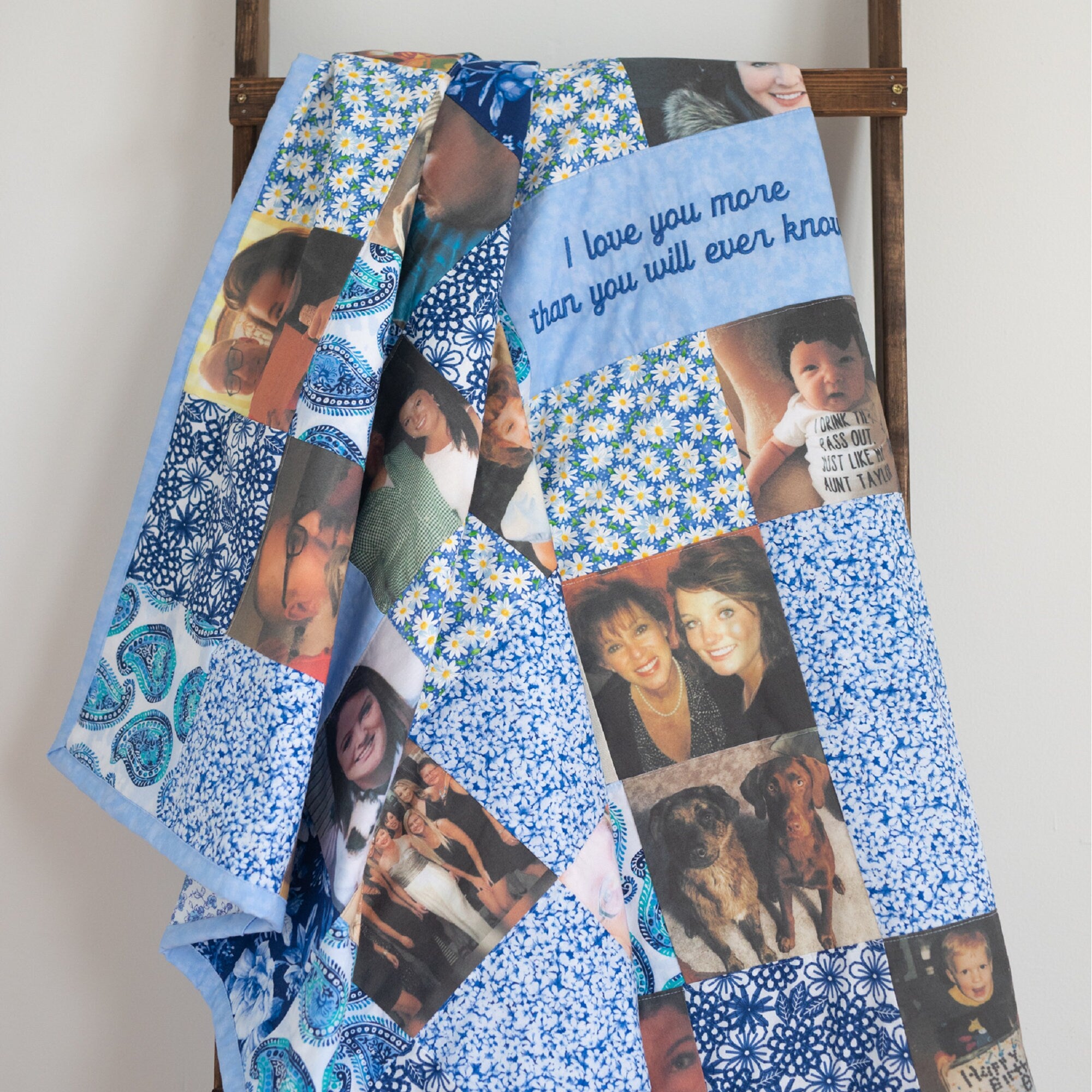 Personalized photo online quilt