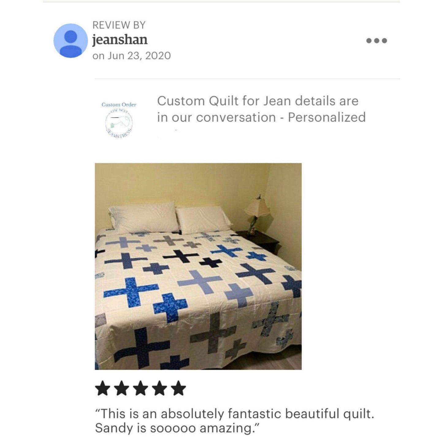 Custom Quilt that can be Personalized and Embroidered, Choice of Style, Size and Color - The Best Seamstress