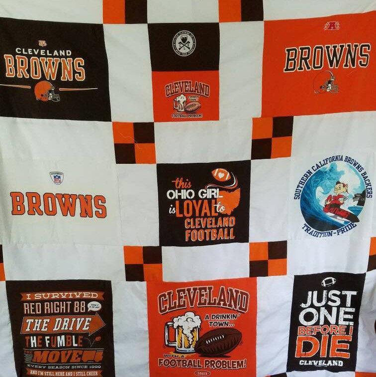 T Shirt Quilt Made from Your Clothing. Custom Memorial Blanket or Tshirt Quilt for Personalized Gift. - The Best Seamstress